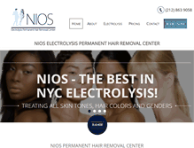 Tablet Screenshot of niosspa.com